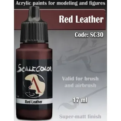 ScaleColor: Red Leather