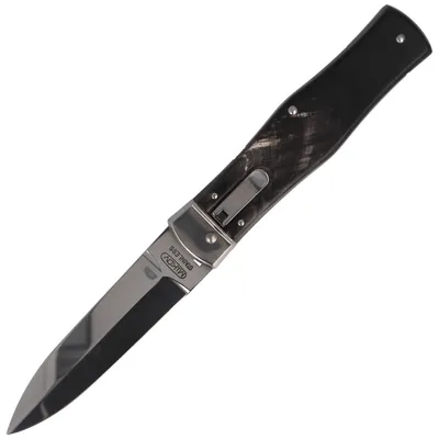 Nóż sprężynowy Mikov Predator Buffalo Horn (241-NR-1/KP)