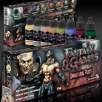 Scale75: Fantasy & Games - Paint Set - Unnatural Flesh