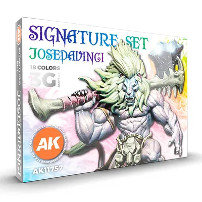 AK Interactive SIGNATURE SET – JOSEDAVINCI 3G