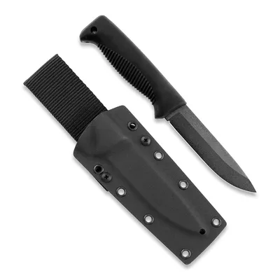 Nóż Peltonen Sissipuukko M07 Ranger Black PTFE - pochwa kydexowa Black FJP008