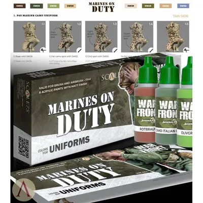 Scale 75: Marines on Duty Paint Set