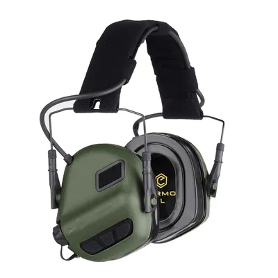 Earmor - Aktywne ochronniki słuchu M31 PLUS - Foliage Green - M31-FG (PLUS)