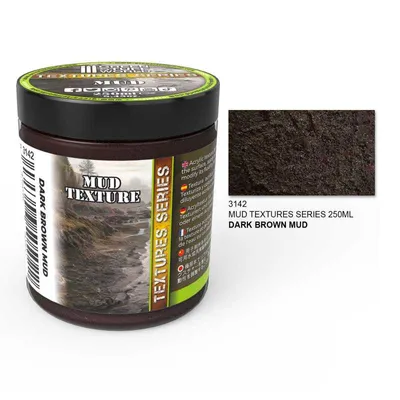 Green Stuff World Mud Textures - DARK BROWN 250ml