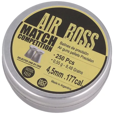 Śrut Apolo Air Boss Match Competition 4.5 mm, 250 szt. 0.55g/8.48gr