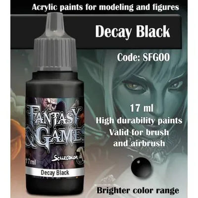 ScaleColor: Decay Black