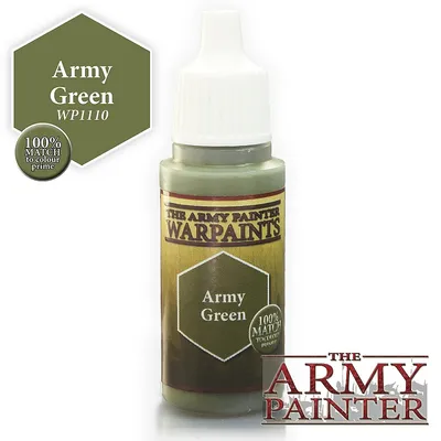 The Army Painter: Warpaints - Army Green