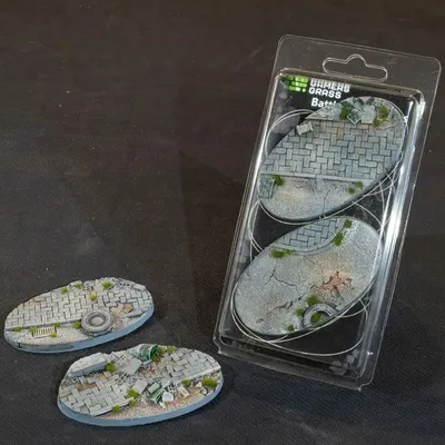 Gamers Grass: Bases Oval - Urban Warfare 90 mm (2 szt.)