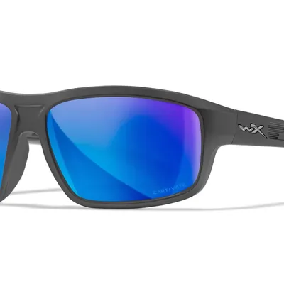 Okulary CONTEND Captivate Polarized Blue Mirror Matte Graphite Frame Wiley X