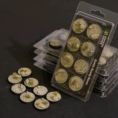 Gamers Grass: Bases Round - Arid Steppe 32 mm (8 szt.)