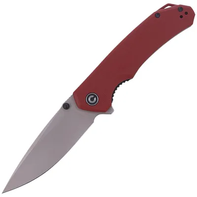 Nóż składany CIVIVI Brazen Burgundy G10, Stonewashed (C2102B)