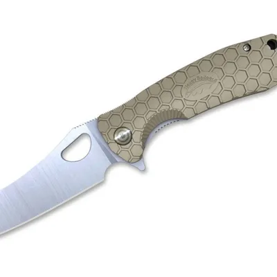 Nóż Honey Badger Wharncleaver Medium Tan