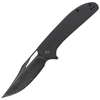 Nóż składany CIVIVI Ortis Twill Carbon Fiber, Black Damascus (C2013DS-1)