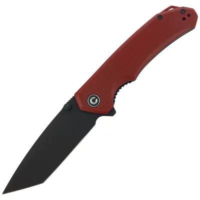 Nóż składany CIVIVI Brazen Burgundy G10, Black Stonewashed (C2023B)