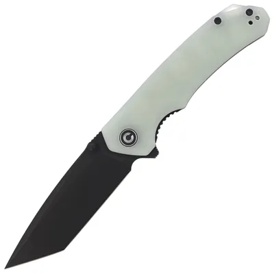 Nóż składany CIVIVI Brazen Natural G10, Black Stonewashed (C2023E)