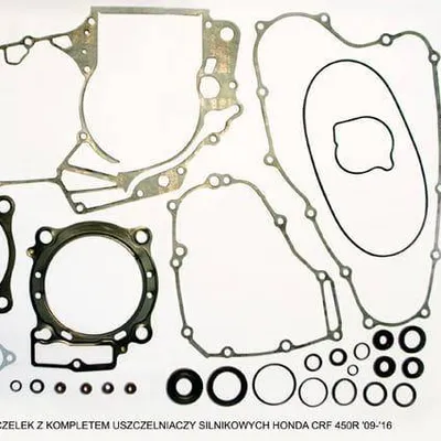 Prox Komplet uszczelek + zestaw uszczelniaczy silnika Honda CRF450R '09-14