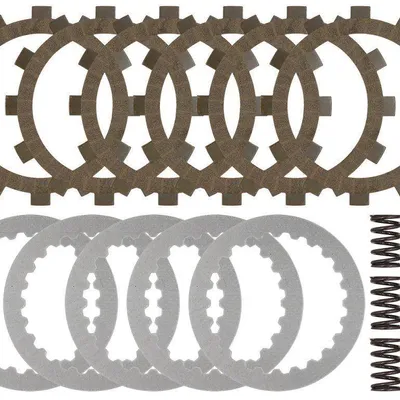 Sprzęgło kompletne (tarcze + przekładki + sprężyny) KTM SX 65 98-08 / XC 65 08 / SX 60 98-00 PSYCHIC