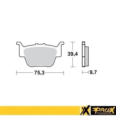 Prox Klocki hamulcowe KH373 HONDA TRX 450R '04-14