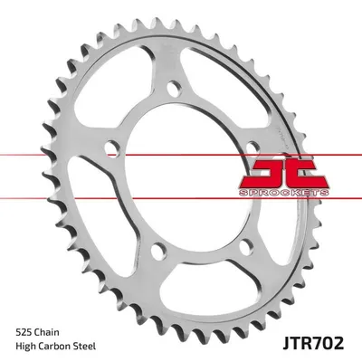 JT Zębatka tylna stalowa [44 zębów] APRILIA SL 750 SHIVER 07-16 / SHIVER 900 17-20 / DORSODURO 900 17-20