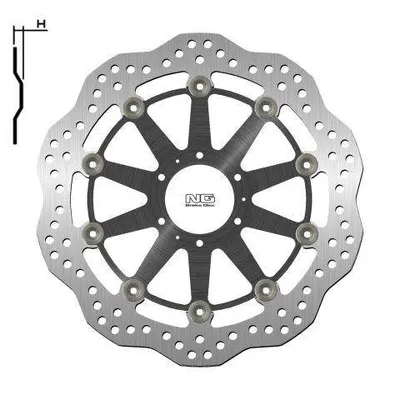 NG Tarcza hamulcowa (PŁYWAJĄCA) przód HONDA XL 1000V 99-13 / VFR CROSSRUNNER 800 11-14