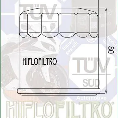 HIFLO FILTR OLEJU HF 740 YAMAHA MARINE