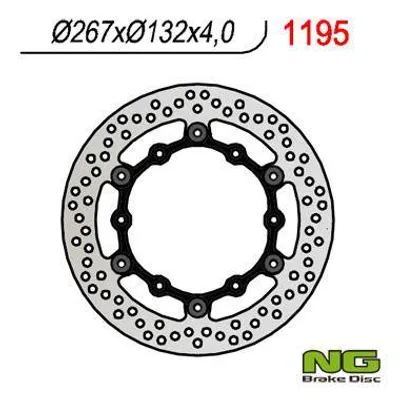 NG Tarcza hamulcowa (PŁYWAJĄCA) przód YAMAHA RD/XZ/FZ/XJ/FZX/XV