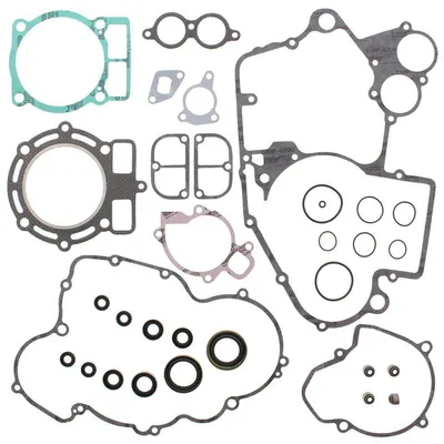 Winderosa Komplet uszczelek + zestaw uszczelniaczy silnika KTM EXC 400 00-02, EXC 450 03-07, EXC-G 400 04-06, SMS 450 04, SX 400 98-02