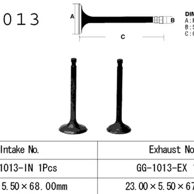 Vesrah Zawór wydechowy HONDA ATC 90 71-78 / ATC 110 79-85 / CT 90 70-79 / ST 90 73-75