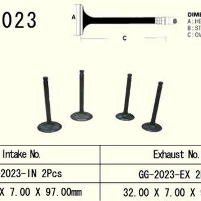 Vesrah Zawór ssący YAMAHA YFM 600 GRIZZLY 98-01 / XT600 87-03 / TT600S/E/R/RE 83-04