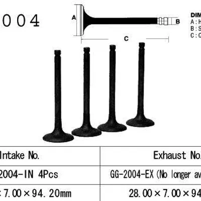 Vesrah Zawór ssący YAMAHA XJ 650 80-84 / XJ650 80-84 / XJ 750 82-85