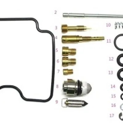 BEARING WORX Zestaw naprawczy gaźnika Kawasaki KLX 400 03-04 Suzuki DRZ 400S/SM 00-17