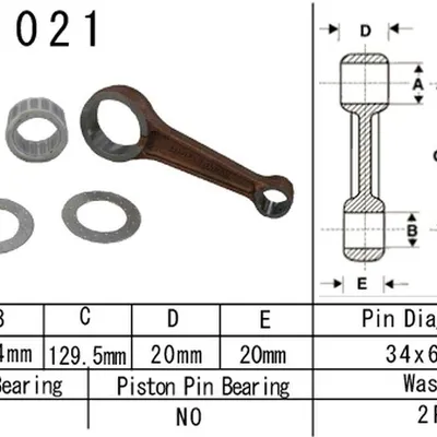 Vesrah Korbowód HONDA TRX500 FE/FM/TM 05-11