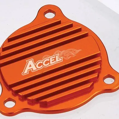 ACCEL Pokrywa pompy oleju KTM EXC 350 / 400 / 450 / 500 / 530 08-12 / SXF350 11-12