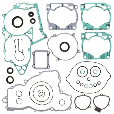 Winderosa Komplet uszczelek + zestaw uszczelniaczy silnika HUSQVARNA TC 250 14-16, KTM SX 250 07-16, XC 250 07, XC-W 250 07