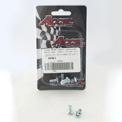 ACCEL Śruby tarczy hamulcowej przód YZ / YZF 90-14 / KX 125 / 250 92-03 / RM 80 / 85 / 125 / 250 93-14 TYŁ YZ 125 / 250 90-97 / KX 125 / 250 92