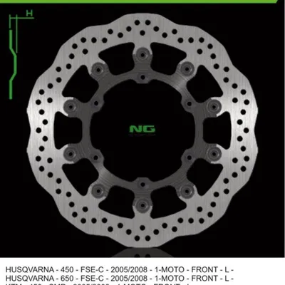 NG Tarcza hamulcowa przód KTM 450/525/560 SMR / HUSQVARNA