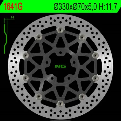 NG Tarcza hamulcowa (PŁYWAJĄCA) przód KAWASAKI ZX 10R 17-18