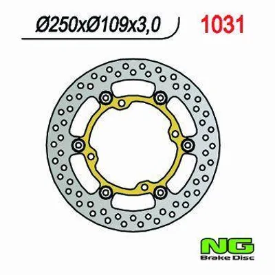 NG Tarcza hamulcowa (PŁYWAJĄCA) przód KAWASAKI KXF 250/450 03-14