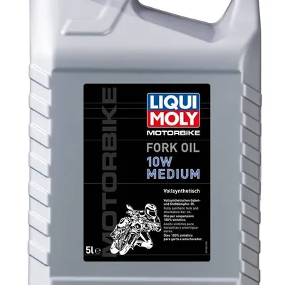 LIQUI MOLY Olej do przednich teleskopów MEDIUM 10w 5 L