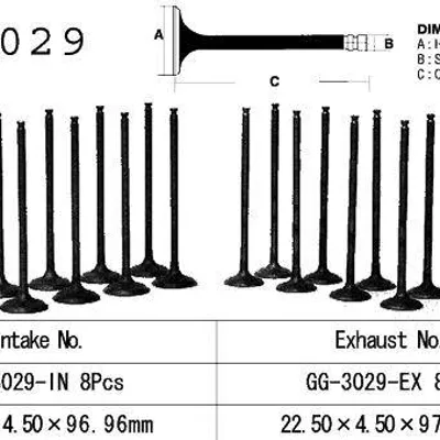 Vesrah Zawór ssący SUZUKI RF 600R 9496 / GSXR 600W 92-93