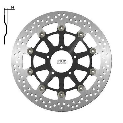 NG Tarcza hamulcowa (PŁYWAJĄCA) przód DUCATI 848 08-13 / PANIGALE 959 18-19 / S4R 996 07-09