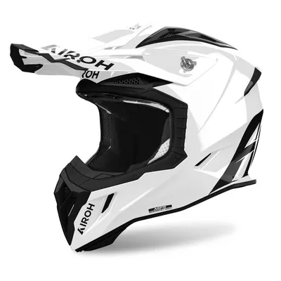 Kask cross Airoh Aviator Ace 2 biały / połysk