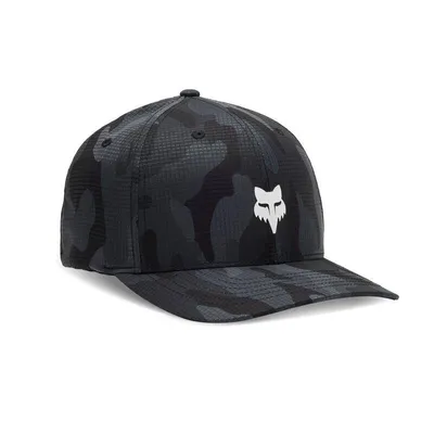 Czapka z daszkiem męska FOX Head Tech Flexfit kolor czarny,camo 2024