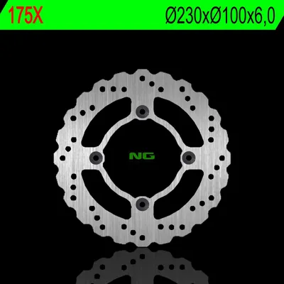 NG Tarcza hamulcowa tył KAWASAKI ZR 750 ZEPHYR 92-97 / ZX6R 95-97 / ZZR 600 90-92