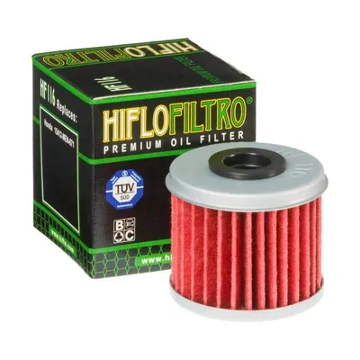 Filtr oleju Honda CRF 250 R / CRF 250 RX / CRF 250 L / CRF 250 X / CRF 450 RX / CRF 450 R /CRF 450 X / CRF 450 X / CRF 150 / TRX 450 Hiflo HF116