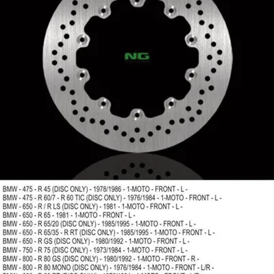 NG Tarcza hamulcowa przód BMW R45/60/65/75/80/90/100