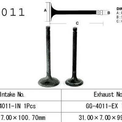 Vesrah Zawór ssący KAWASAKI KLF/KVF 300 86-02 / BJ 250 94-06 / KLR 250 80-84