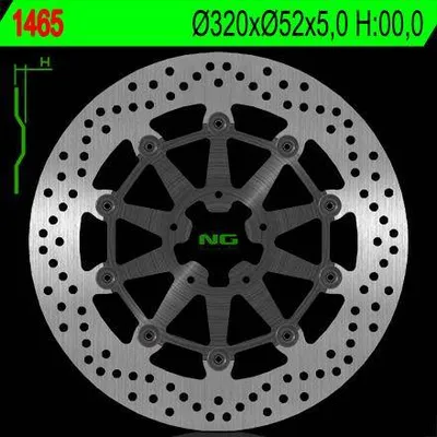 NG Tarcza hamulcowa (PŁYWAJĄCA) przód KTM DUKE 690 R/ABS 14-16