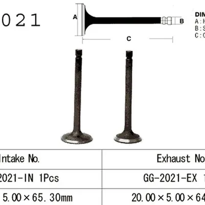 Vesrah Zawór ssący YAMAHA YFM 80 85-08