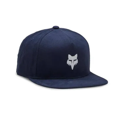 Czapka z daszkiem męska FOX Head Snapback kolor granatowy 2024